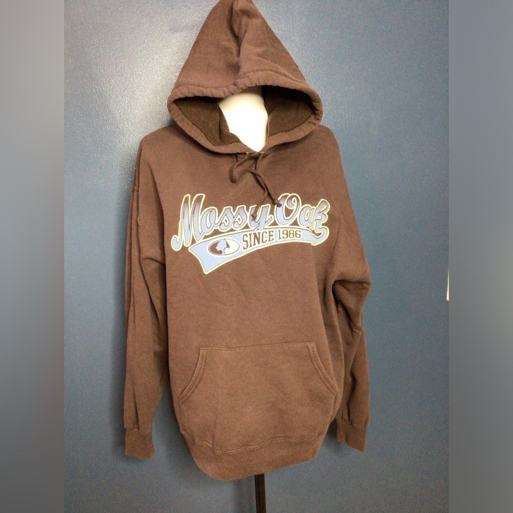 Mossy Oak Brown Hoodie (0187)
